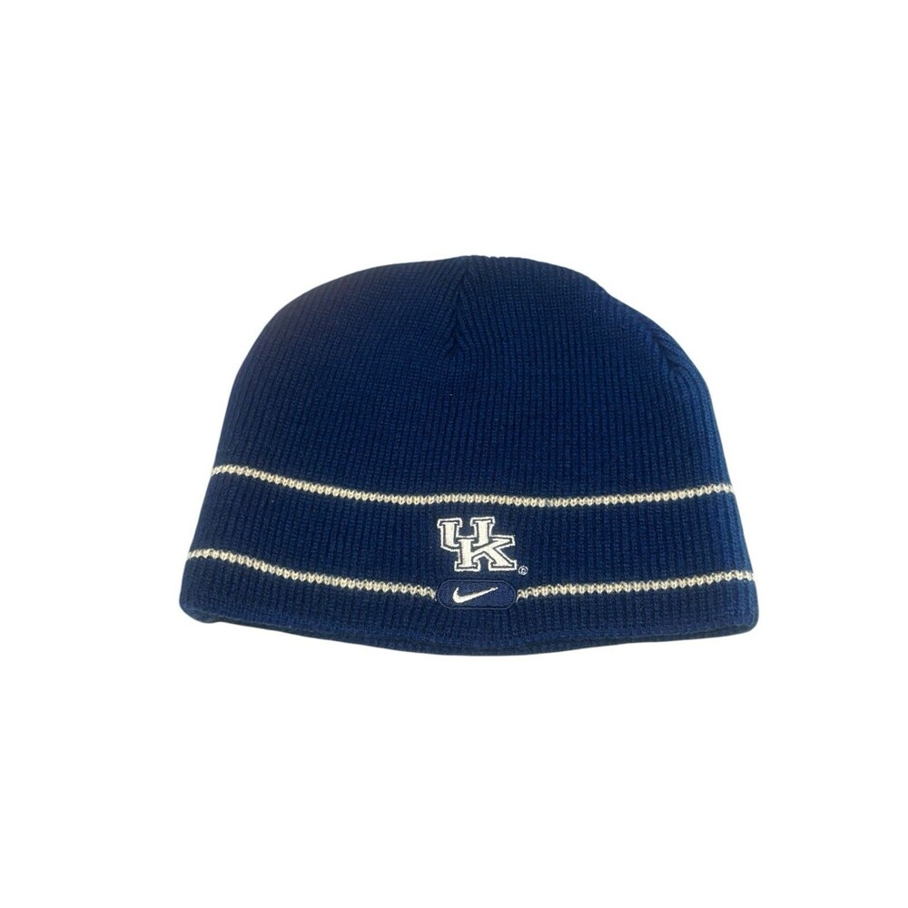 Nike Team Y2K Kentucky Wildcats Blue Beanie 2Tone Cap OSFA